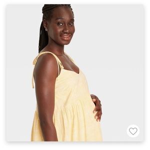The nines by hatch tiered maternity dress